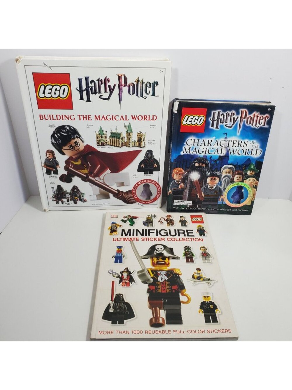 Lego Harry Potter Book Lot Building Magical World Characters Minifigure Sticker